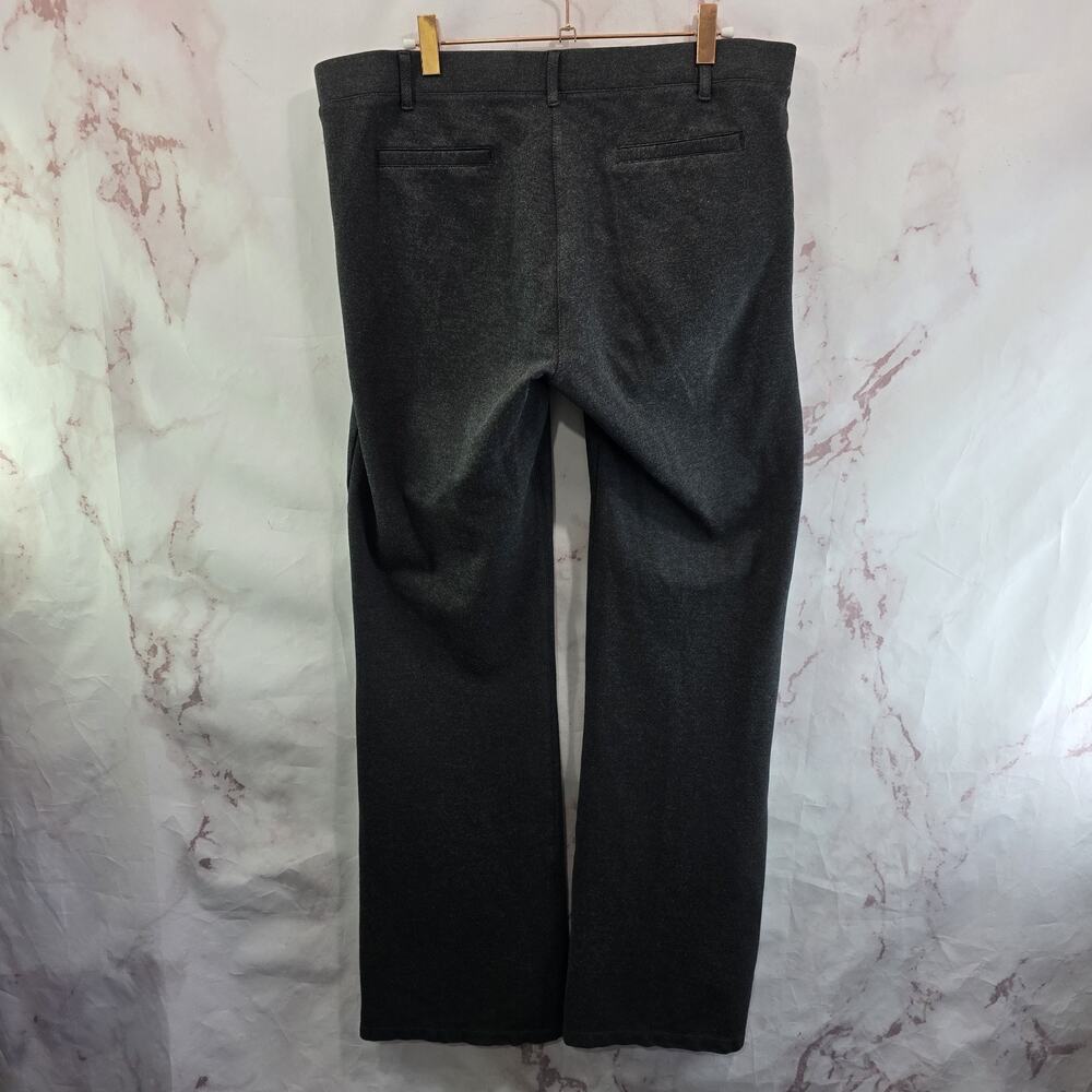 Betabrand Pant Womens XL X 32 Gray High Rise Boot Yoga Business Heathered